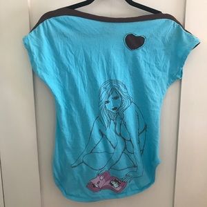 Sanrio Hello Kitty DOE collaboration t-shirt